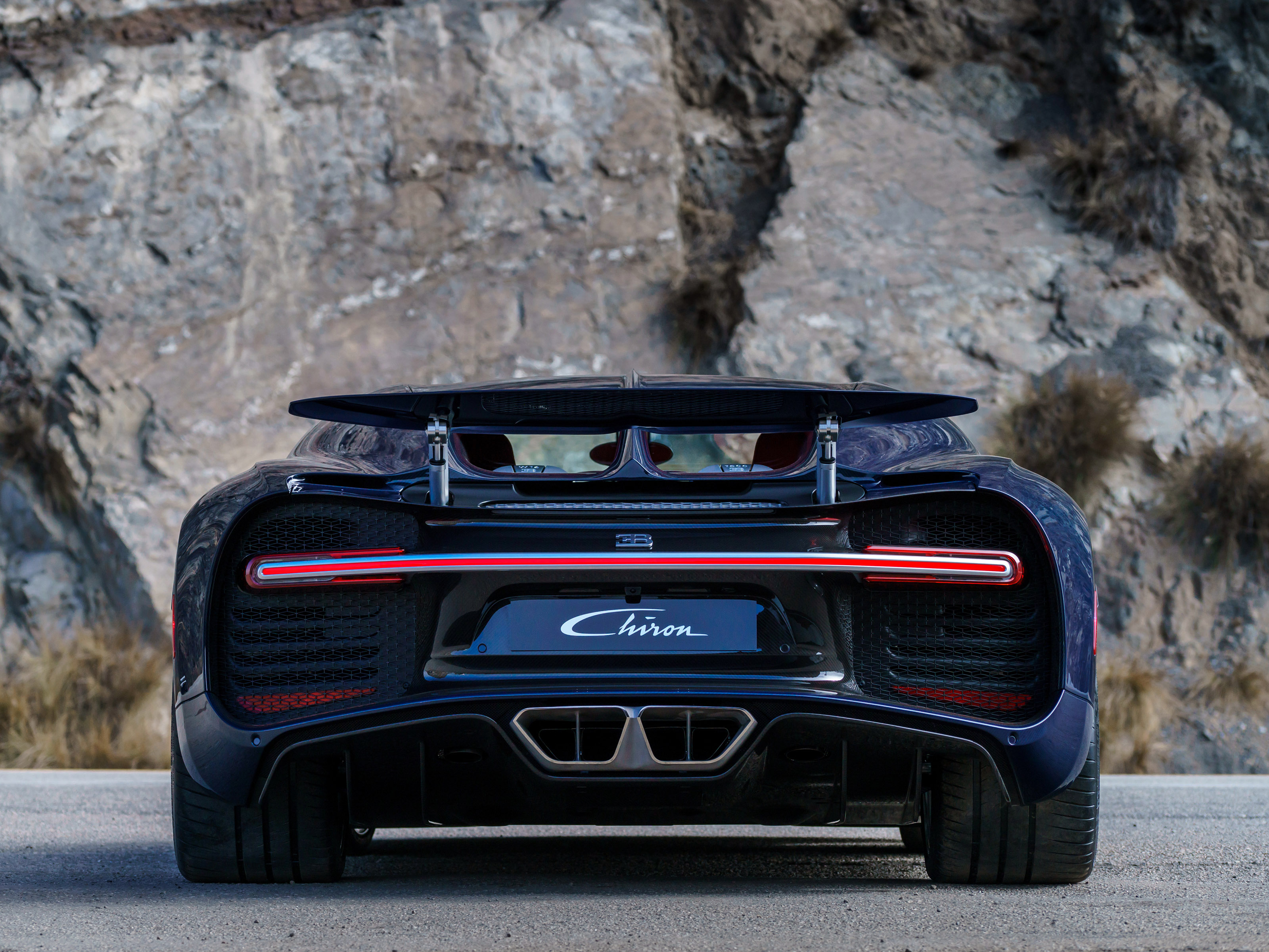 Bugatti chiron rear