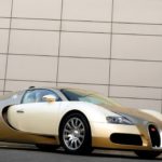 Золотой Бугатти Вейрон - Bugatti Veyron Gold Edition 2009 фото 4
